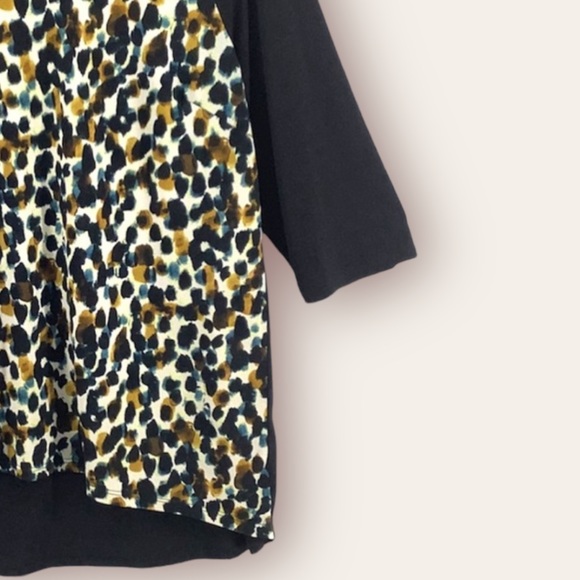 LEOPARD TOP BLOUSE - Picture 4 of 11